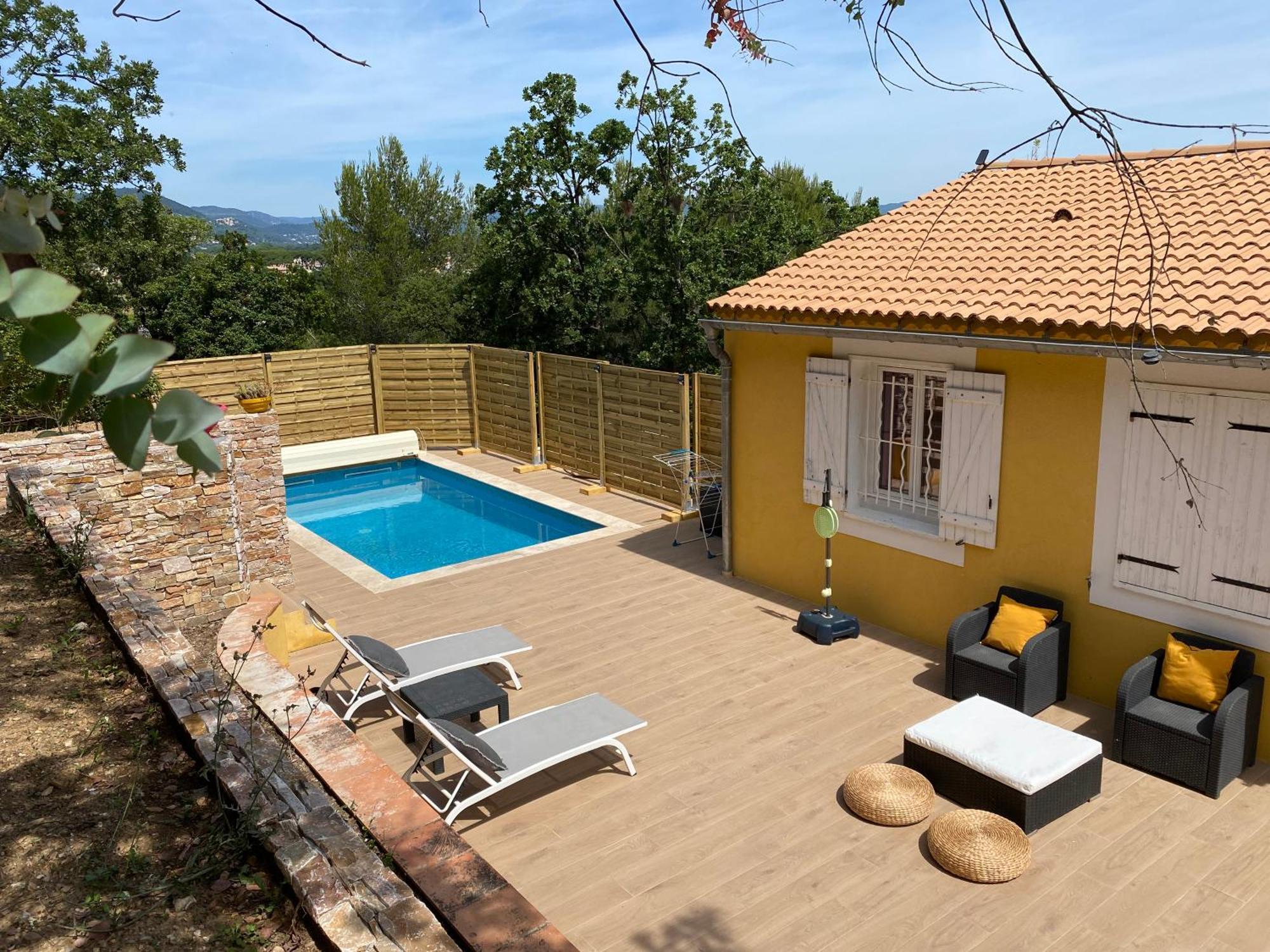Magnifique Villa Avec Piscine, Sauna Et Hammam La Crau Exteriér fotografie